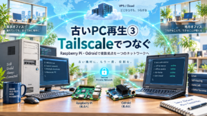 古いPCやRaspberry Pi、OdroidをTailscaleでつなぎ、離れた複数拠点を一つの安全なIT環境へ。手元にある機器を活かした、Namiki Associatesの実践例です。